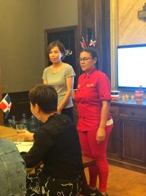 Festival de la cocina dominicana en China – Sexta cena