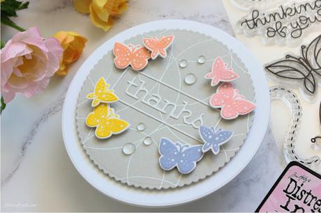 Circle Thank You Card