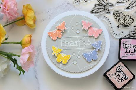 Circle Thank You Card