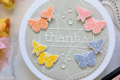 Circle Thank You Card