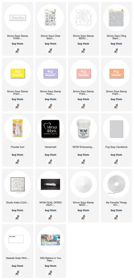 Circle Thank You Card