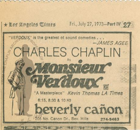 Monsieur Verdoux (material gráfico)