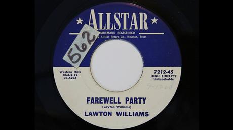 Farewell Party. Lawton Williams, 1959