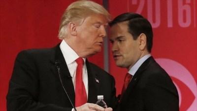Marco Rubio, un mal actor ¿Guardaespaldas? ¡Huelespalda!