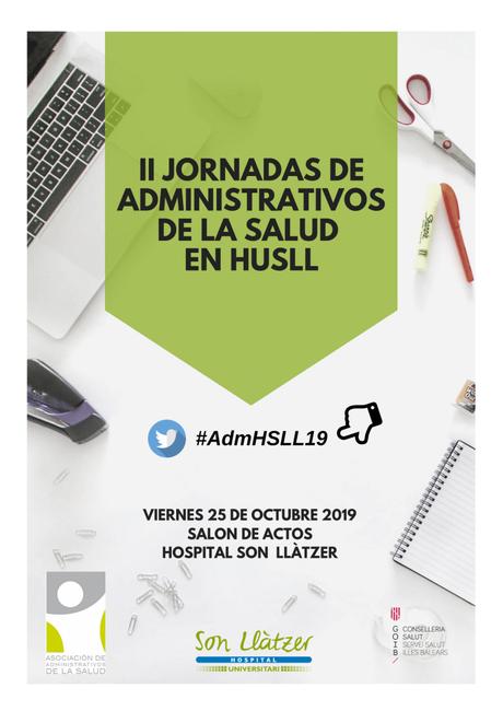 Vuelven las Jornadas de Administrativos de la Salud al Son Llatzer #AdmHSLL19