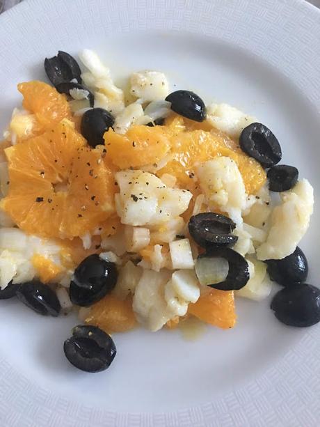 Remojón Granadino O Ensalada De Bacalao Y Naranja Remojón Granadino O Ensalada De Bacalao Y Naranja