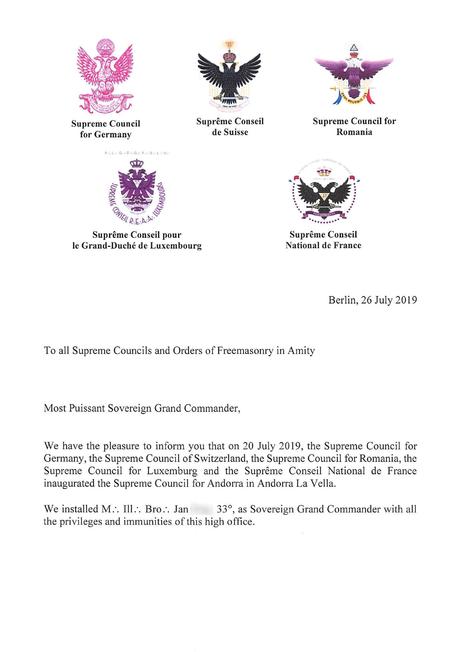 Quedó consagrado el nuevo Supremo Consejo de Andorra