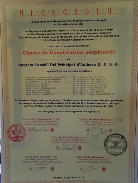 Quedó consagrado el nuevo Supremo Consejo de Andorra