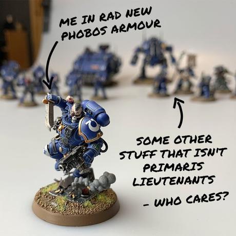 Teniente Primaris Reiver nuevo y sigue el hype Teniente Primaris Reiver nuevo y sigue el hype