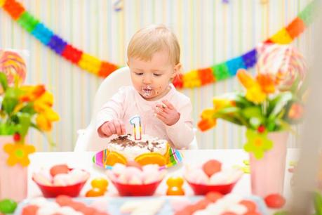 La fiesta del primer cumpleaños de los bebés