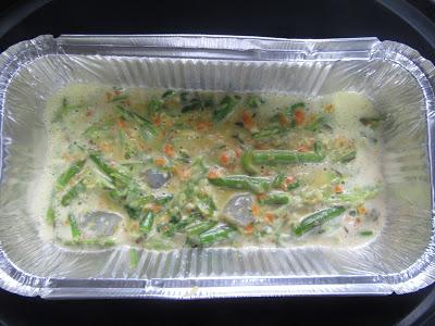 Flan de espárragos verdes Thermomix