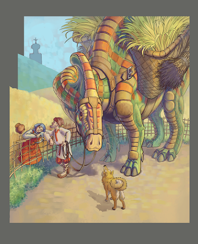 Los dinosaurios rusos de Yulija Kuzmicheva