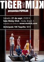 Concierto de Tiger and Milk en Moby Dick Club