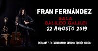 Concierto de Fran Fernández en la Sala Galileo de Madrid
