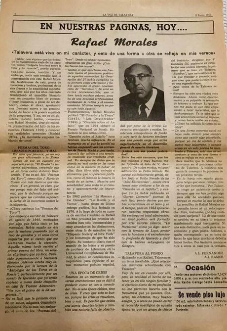 Centenario de Rafael Morales Centenario de Rafael Morales