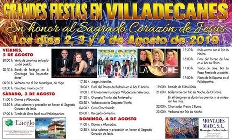 Fiestas en Villadecanes. 2 al 4 de agosto 2019