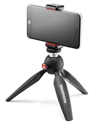 best-iphone-tripods-manfrotto-pixi ▷ Mejor trípode de viaje 2019 (Guía detallada de compra)