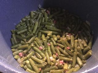 JUDÍAS VERDES CON JAMÓN EN OLLA GM