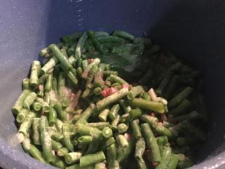 JUDÍAS VERDES CON JAMÓN EN OLLA GM
