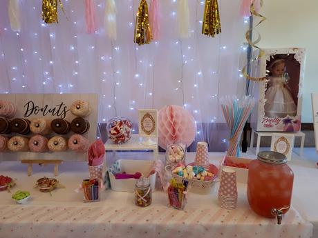 Candy Bar con fuente de chocolate