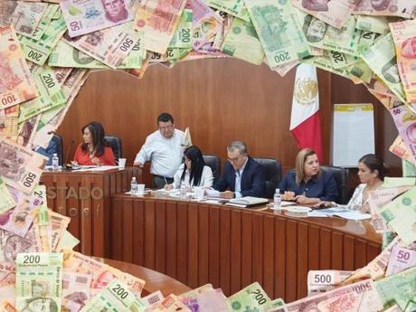 Congreso del Estado paga 3.5 MDP a sus asesores de forma mensual