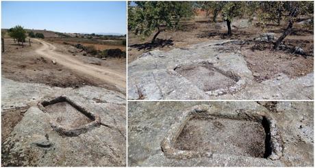 Sepultura Casa Escalera en San Martín de Montalbán, Toledo