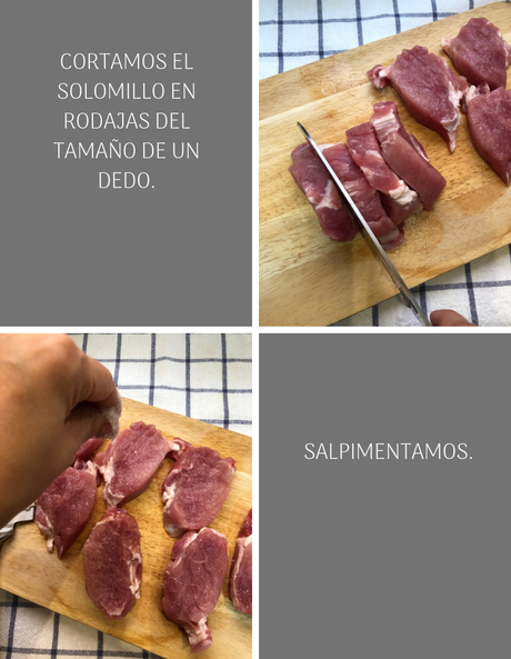 Solomillo de cerdo ibérico glaseado con salsa de mango {suaves toques dulces y picantes}