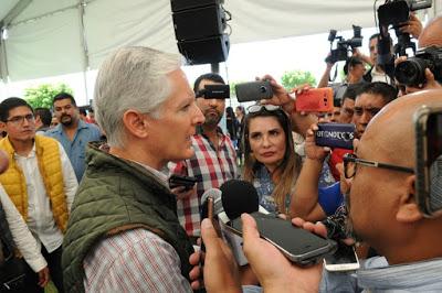 INFORMA ALFREDO DEL MAZO QUE 750 ELEMENTOS DE SEGURIDAD RESGUARDAN ZONA DE FUGA DE GAS EN NEXTLALPAN Y QUE NO HAY PERSONAS LESIONADAS