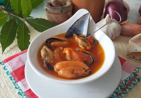 Mejillones en escabeche