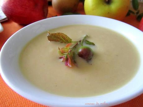 Vichyssoise de manzanas Vichyssoise de manzanas