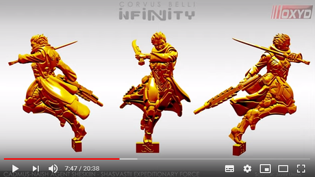 Seminario de Corvus Belli en la Gen Con 2019