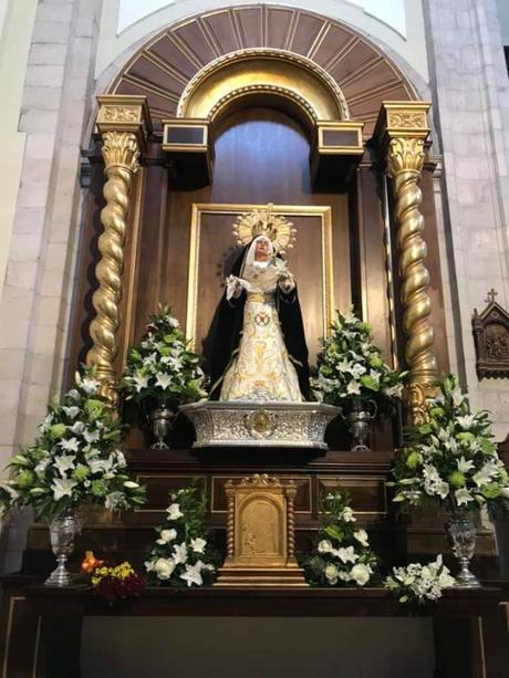 Inaugurado el nuevo altar de Nuestra Señora de los Dolores