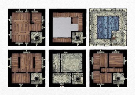 2minutetabletop.com: Galerias de ayudas para RPGs, por Ross