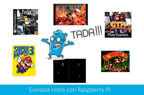 Hazte tu propia Consola Retro Raspberry Pi y disfruta de miles de juegos