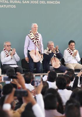 EL PRESIDENTE ANDRÉS MANUEL LÓPEZ OBRADOR RECONOCE EL BUEN GOBIERNO DE ALFREDO DEL MAZO MAZA EN EL ESTADO DE MÉXICO