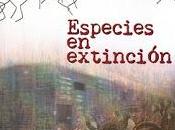 Especies extinción