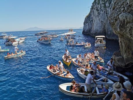 Gruta azul y monte Solaro dos imprescindibles en la visita a Capri