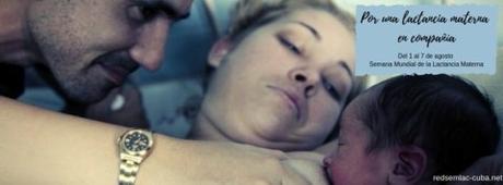 Lactancia materna, no solo un tema de mujeres