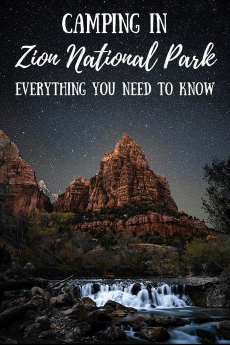 camping-zion-national-park-tips ▷ Camping en el Parque Nacional Zion: todo lo que necesitas saber