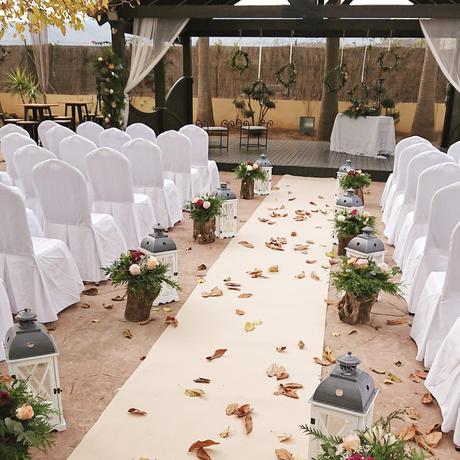 Boda Invernal en Jardines de Azahar (Rioja, Almería)