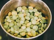 Crema francesa guisantes