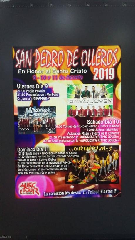 Grandes Fiestas en San Pedro de Olleros. 9 al 11 de agosto 2019
