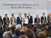 Inaugura alfredo mazo cursos ciclo escolar 2019-2020 uaem entrega nuevos edificios unidad académica profesional acolman