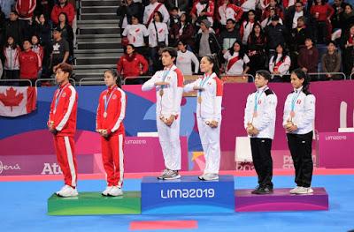 CONTINÚAN MEXIQUENSES CON SU COSECHA DE MEDALLAS EN LIMA 2019