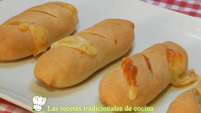 Receta fácil de panecillos de leche rellenos de queso muy tiernos