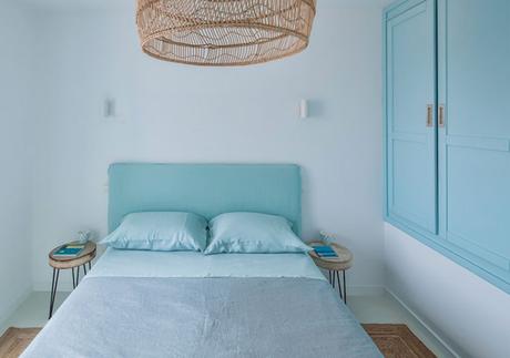 Una casa en Portugal con el azul como protagonista