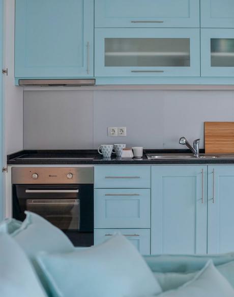 Una casa en Portugal con el azul como protagonista