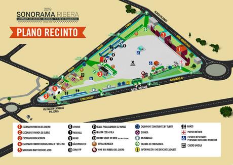 Recinto Festival Sonorama Ribera 2019