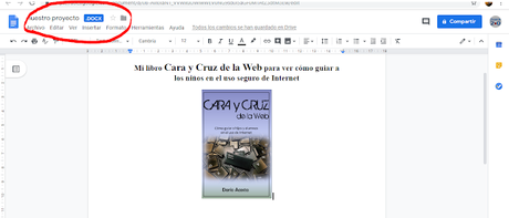 Editar archivos de Word en Google Drive Editar archivos de Word en Google Drive