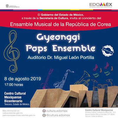 ALISTAN PRESENTACIONES DEL ENSAMBLE MUSICAL COREANO GYEONGGI POPS